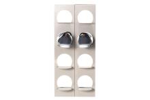 4Living Shoe rack Clip greige for 4 pair of shoes