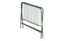 4Living Shoerack Flip dark green 70x40x31 cm
