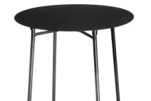 4Living Side Table Round black