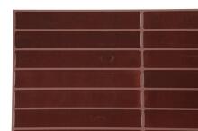 4Living Tile sticker slim dark brown 30x30 cm