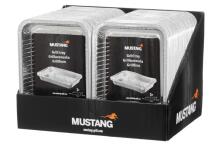 Mustang Foil pan 31x21 cm 3 pcs aluminium display