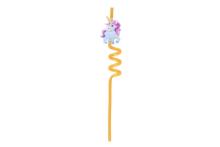 Plastic Straw with decoration 4 pcs assortment
