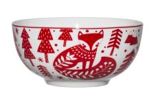 Winteria Bowl Saga fox 14 cm red 2 pcs