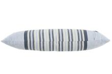 4Living Sauna cushion stripe blue 55x22 cm