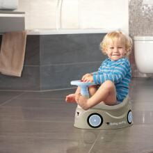 BIG Potty Gray New Bobby Car Car Steering Wheel