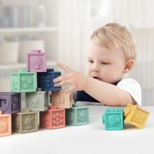 WOOPIE BABY Sensoriskie klucīši Spiešanas Puzle Skaņa Mācīties Skaitīt 23 gab.