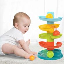 WOOPIE BABY Набор для дорожки с шариками и спиралью + 3 мяча