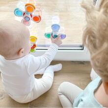 WOOPIE BABY Spinner Sensorā rotaļlieta Raķete Citplanētietis NLO 3 gab.