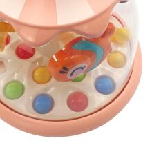 WOOPIE BABY Красочные животные Розовый волчок с шариками Карусель