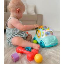 WOOPIE BABY Interaktīvā muzikālā automašīna Montessori Šķirotājs Zila