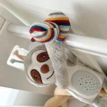 WOOPIE BABY Interaktīva mīkstā rotaļlieta 2in1 Projektors Guļošais Sliņķis