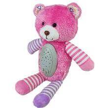 WOOPIE BABY 2в1 Розовый плюшевый мишка Спящий проектор - 10 колыбельных