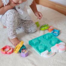 WOOPIE BABY Interaktīvā Puzle Saskaņo Transportlīdzekļus un Dzīvniekus Zila