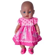 WOOPIE ROYAL Doll Clothes Pink Dress Bunny 43-46 cm