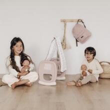 SMOBY Baby Nurse Cradle with Canopy for Doll Bed
