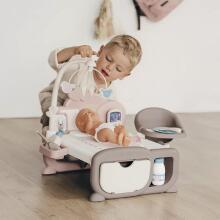SMOBY Baby Nurse Electronic Large Babysitter's Corner for Dolls 19 accessories