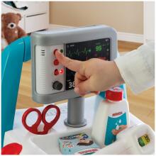 Smoby Electronic Doctor Trolley  Art.248329 Электронная медицинская тележка  16 аксессуаров