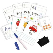 TOOKY TOY Educational Cards Flashcards for learning to write
