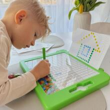 WOOPIE magnētiskais dēlis bērniem Montessori MagPad Dinosaur