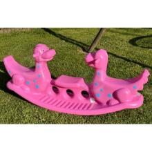 WOOPIE Multi-person Dino Rocker Balance Swing Pink