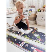 TOOKY TOY Road Puzzle for Children Highway Model 21 pcs. FSC Certificate