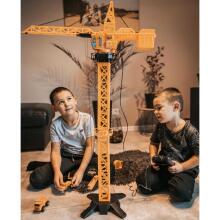 WOOPIE Tālvadības Celtnis 103 cm Tālvadības Kravas Ekskavators + 4 Piederumi