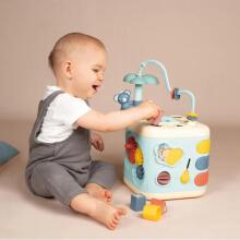 SMOBY Little Sensory Activity Cube for Children Sorter Maze 13in1
