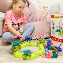 WOOPIE Magic Garden Montessori Construction Blocks XXL 93 pcs.