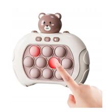 WOOPIE Game POP IT Interactive Anti-Stress Arcade Teddy Bear