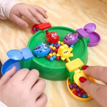WOOPIE arkādes galda spēle HUNGRY HAPPY FROG AND CROCODILES 3+