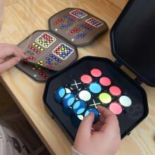 WOOPIE IQ Puzzle Game "Make a Pattern" Brain Training Learning to Mix Colors