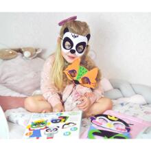 WOOPIE ART&amp;FUN radošais filca masku komplekts, 4 gab.