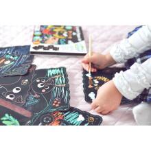 WOOPIE ART&amp;FUN Набор для творчества и скретч-арта для детей, 7 предметов.