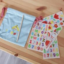 Творческий набор WOOPIE ART&amp;FUN Magic Bag + наклейки для украшения, более 109 шт. (НАБОР ИЗ 10 ШТ.)