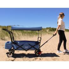 AXI Foldable Beach Cart with Roof Brake and 80Kg Bag