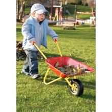 Children's wheelbarrow red metal Rolly Toys