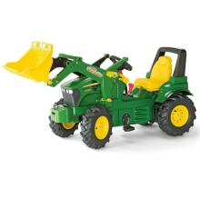 Rolly Toys rollyFarmtrac John Deere 7930 - pedāļu traktors ar kausu, zaļš