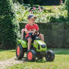 FALK Claas Large Pedal Tractor with Trailer from 3 years