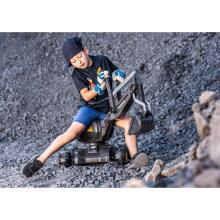 Rolly Toys Volvo rollyDigger pašgājējs ekskavators - rotējošs braucamais, melns