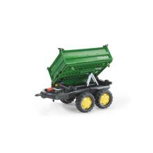 Rolly Toys Самосвальный прицеп RollyMega Трейлер Зеленый