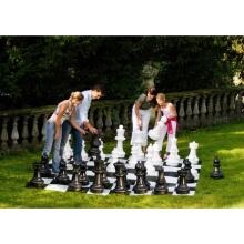 ROLLY TOYS Садовые шахматы XXL Гигантский набор с шахматной доской 64 см