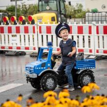 Rolly Toys RolliUnimog Mercedes-Benz Police - Kravas automašīnas pedāļu automašīna