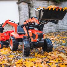 FALK Kubota Orange Tractor with Trailer from 3 Years