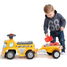 FALK Ride-on Builder Car with Opening Seat + accessories from 1 year