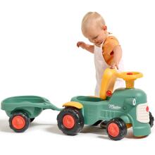 FALK Baby Maurice Green Vintage traktors ar piekabi no 1 gada vecuma