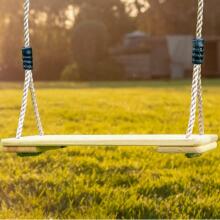 AXI Wooden Swing with Seat Gray Playground