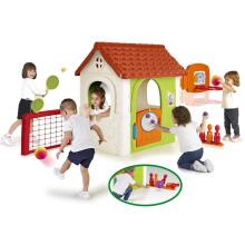 FEBER Activity House 6 in 1 Multifunctional Playhouse with Games Included