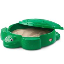 LITTLE TIKES Черепашка песочница игрушечный контейнер с крышкой