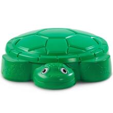 LITTLE TIKES Черепашка песочница игрушечный контейнер с крышкой