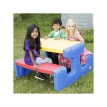 Little tikes Huge picnic table Blue table